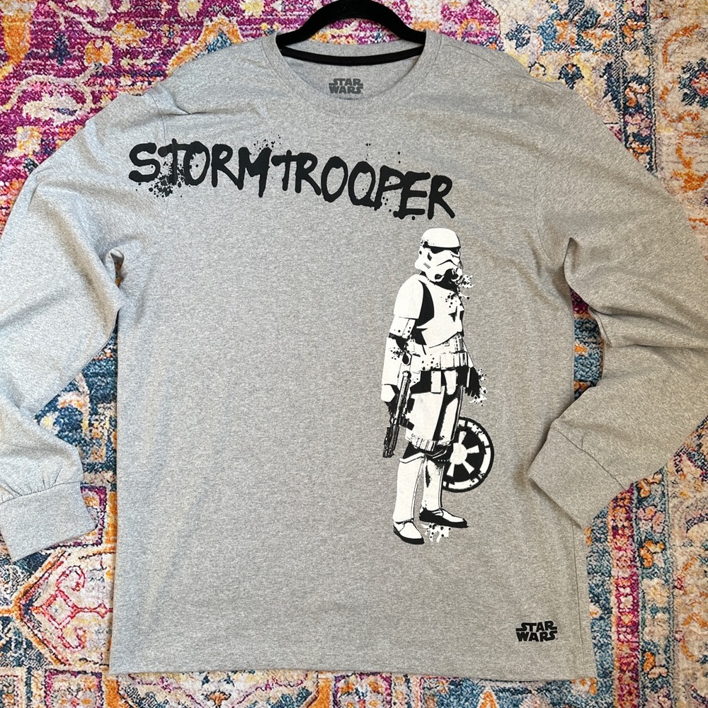 Star Wars Gray Stormtrooper Graphic Tee